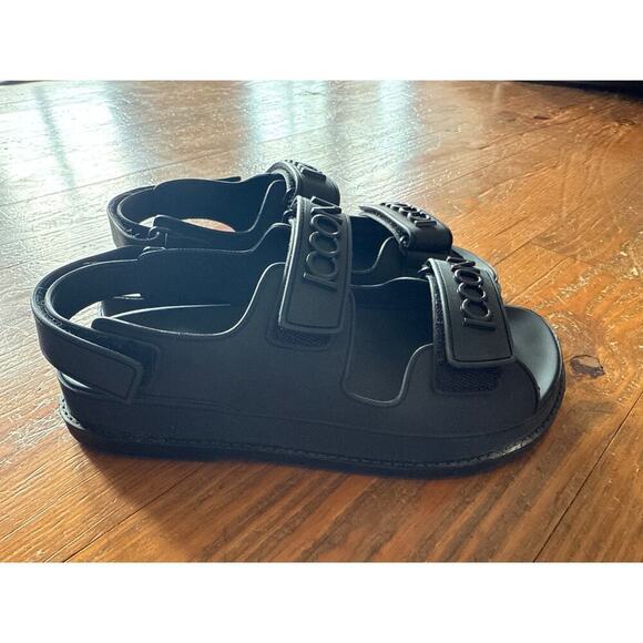 ICCON Cris Cavallari Icconic Velcro Strap Dad Sandals in Black, sz 245 [7.5] - Picture 3 of 9